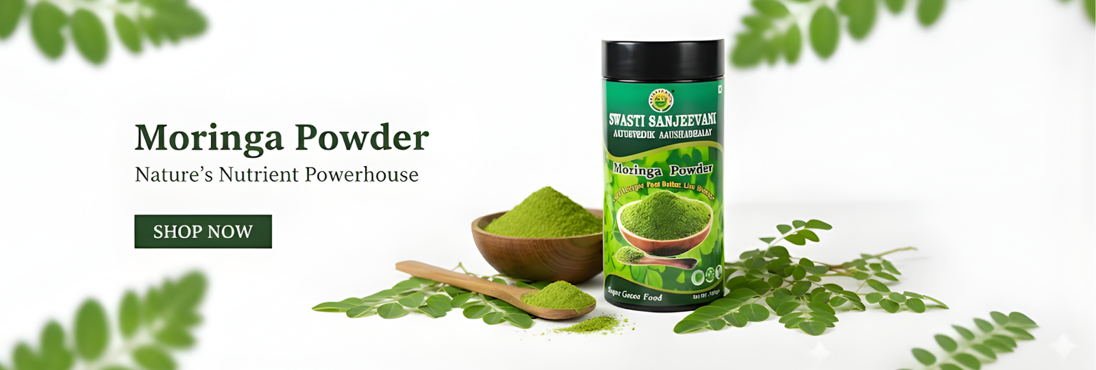 Moringa Powder by swasti sanjeevani